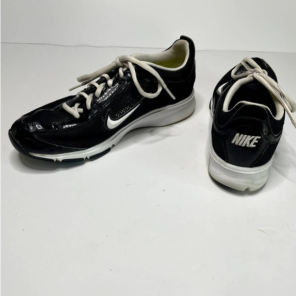 NIKE Zoom Trainer Shoes Black White 2008 Retro Athletic Running Sporty Size 9.5 - Picture 4 of 11